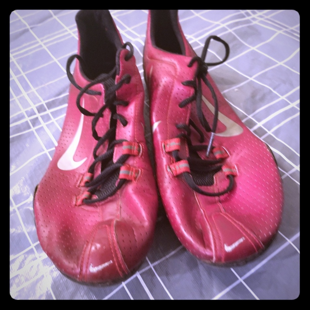 Track and field spikes